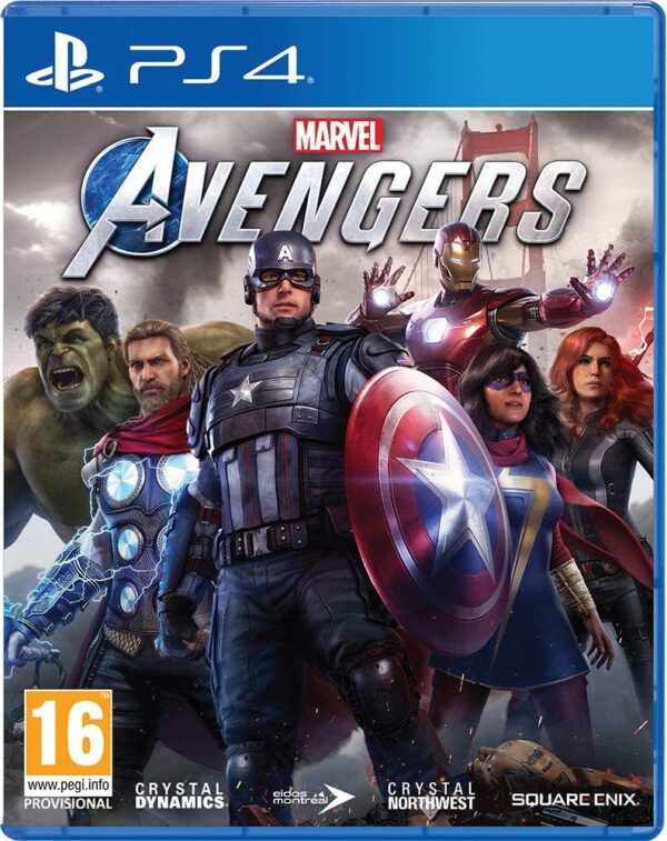 MARVEL'S AVENGERS Playstation 4 PS4 - DF Toys & Games