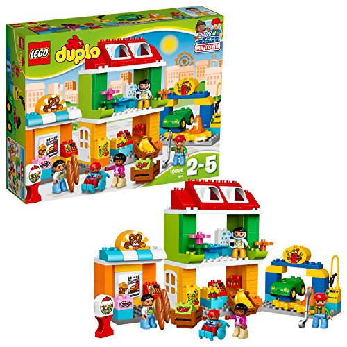 Lego Duplo- Lego Grande Piazza in Citta' Costruzioni Gioco Bambina  Giocattolo 544, Multicolore, 10836 - DF Toys & Games
